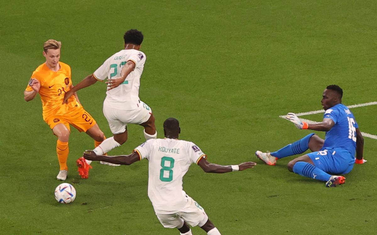 Mundial de Qatar: Senegal - Países Bajos, en imágenes