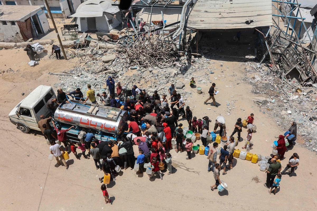 La ONU denuncia que la poca ayuda humanitaria que deja entrar Israel