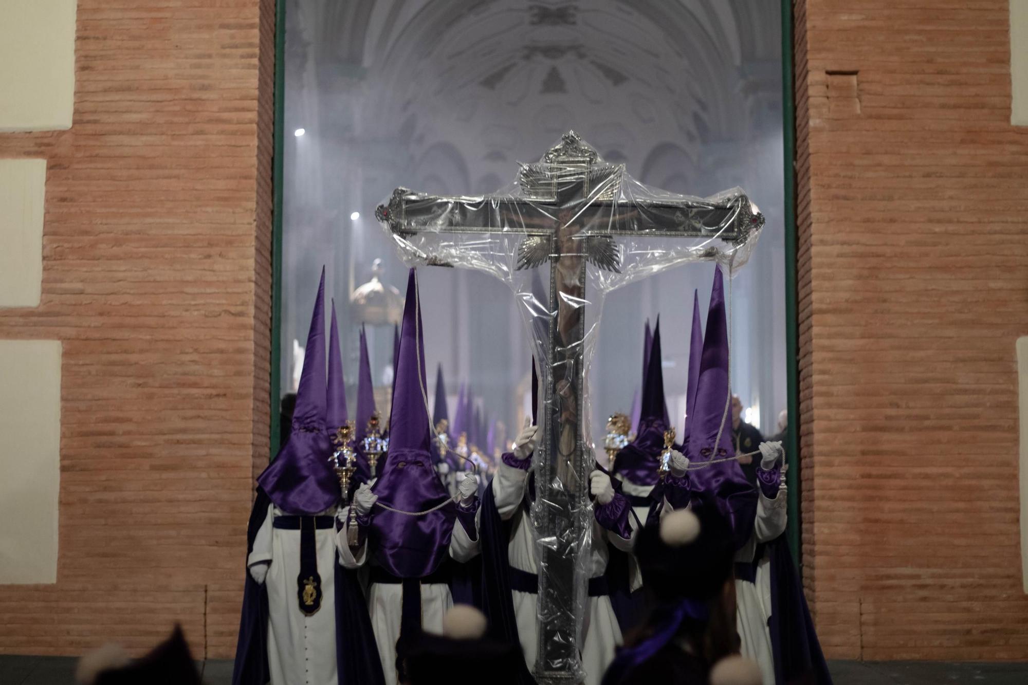 Las imágenes de la procesión de la Virgen de la Piedad el Lunes Santo en Cartagena