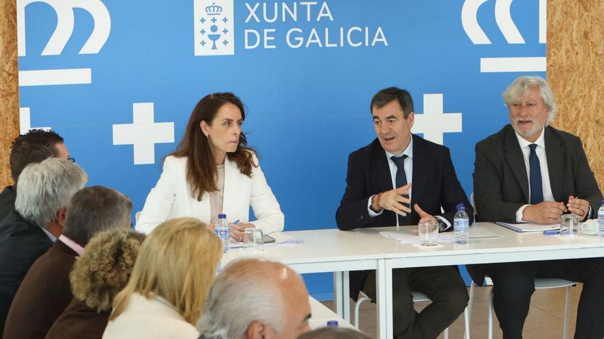 Rodríguez interviene ante la Xunta Autonómica de Directores e Directoras. | Xoán Álvarez