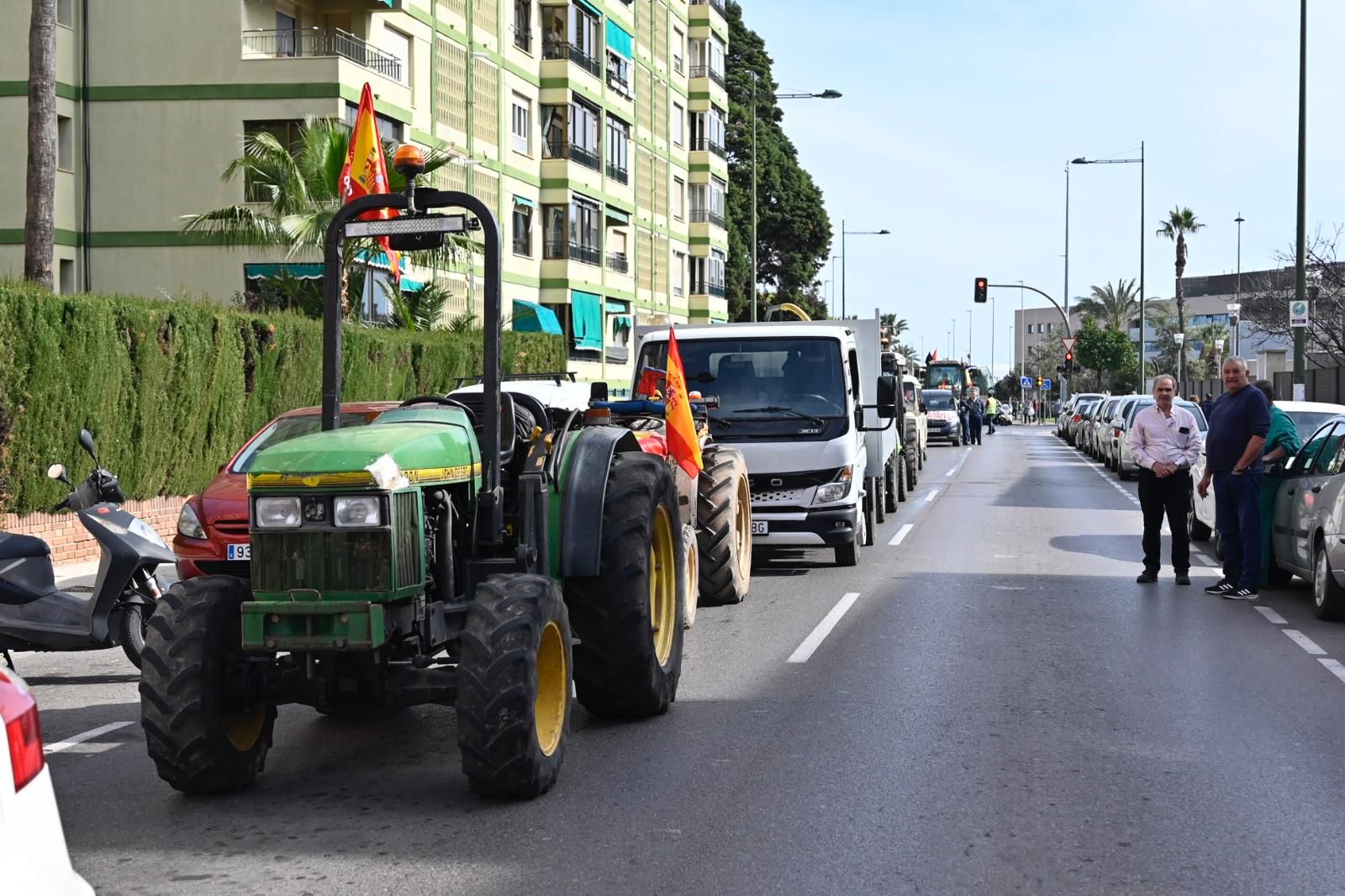 Tractorada en Castelló