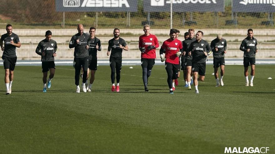 Entrenamiento del plantel blanquiazul.