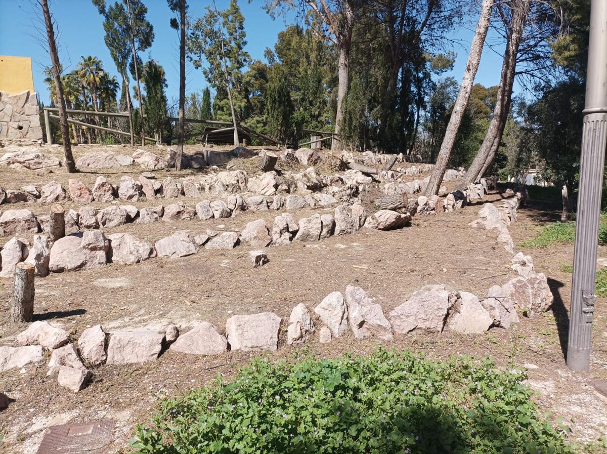 Una imagen del parque