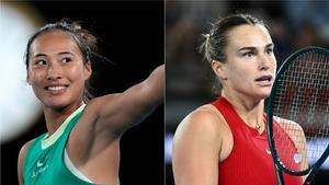 Sabalenka defiende corona contra la rebelión de Zheng