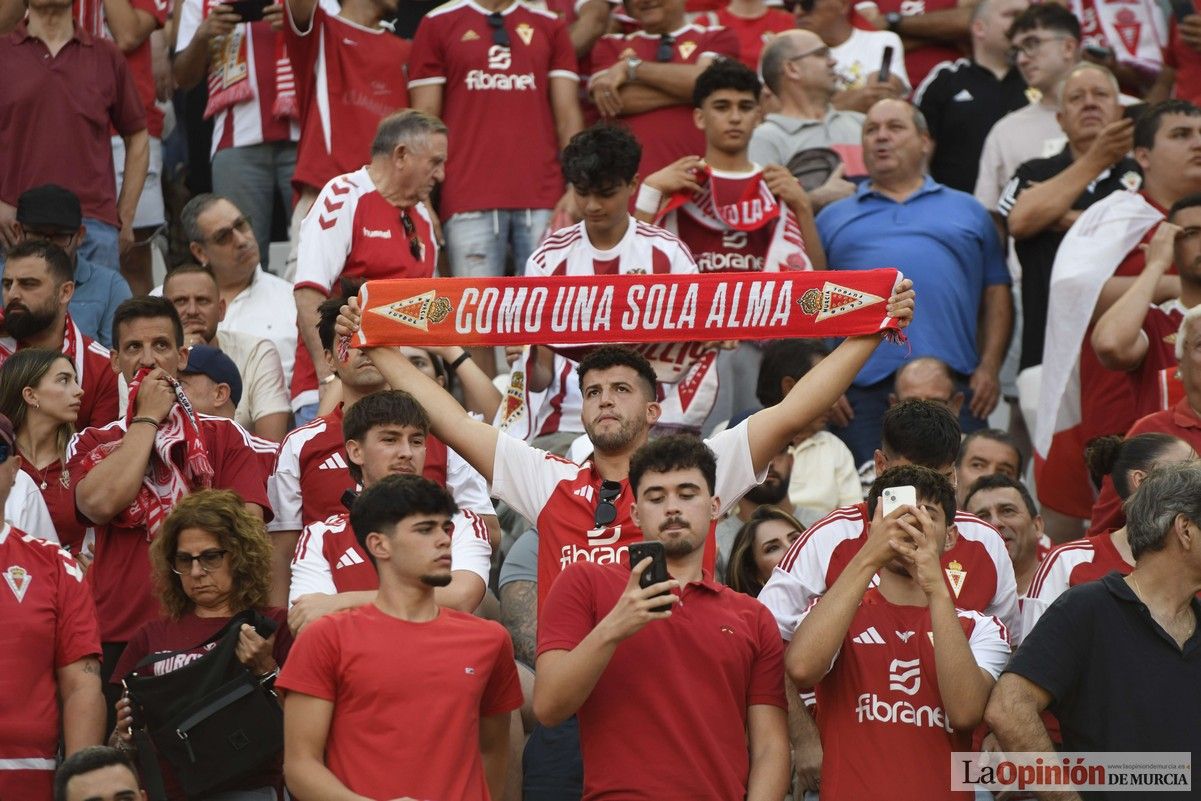 Así fue el encuentro del play off del Real Murcia y el Nástic en la lucha por el ascenso