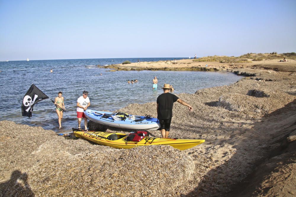 Desembarco pirata en Cala Ferrís, Torrevieja