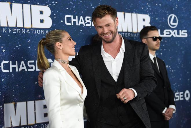 La coleta de Elsa Pataky en la premiere de 'Men in black: International'