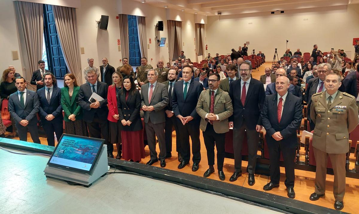 Inauguración de las jornadas de Defensa.