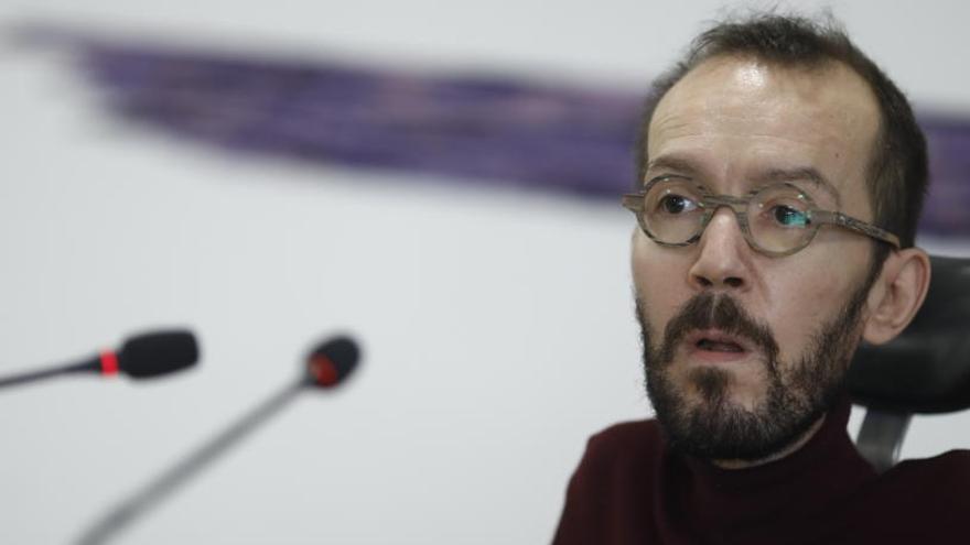 Pablo Echenique, secretario de Acción Política de Podemos.