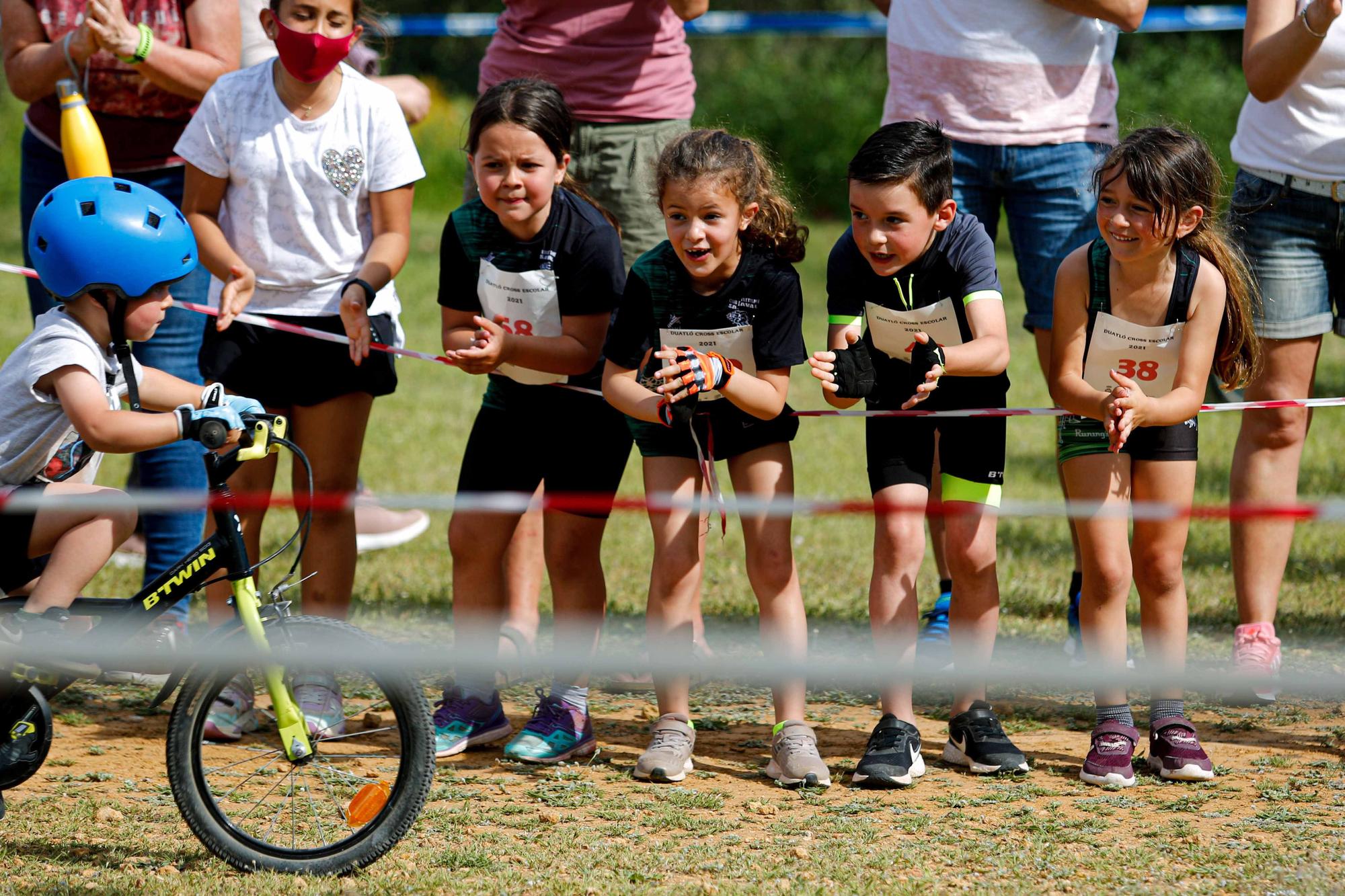 Éxito de participación en el Duatlón Cross de Can Truy con 90 niños