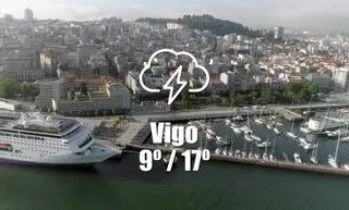 El tiempo en Vigo: previsión meteorológica para hoy, domingo 9 de noviembre
