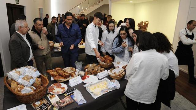 Degustaciones en el Salón Teatro.