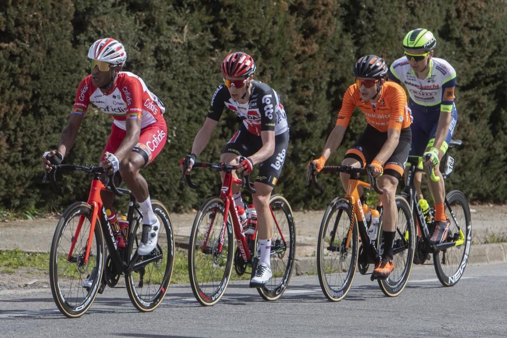 La Volta a Catalunya, al seu pas per Santa Coloma de Farners