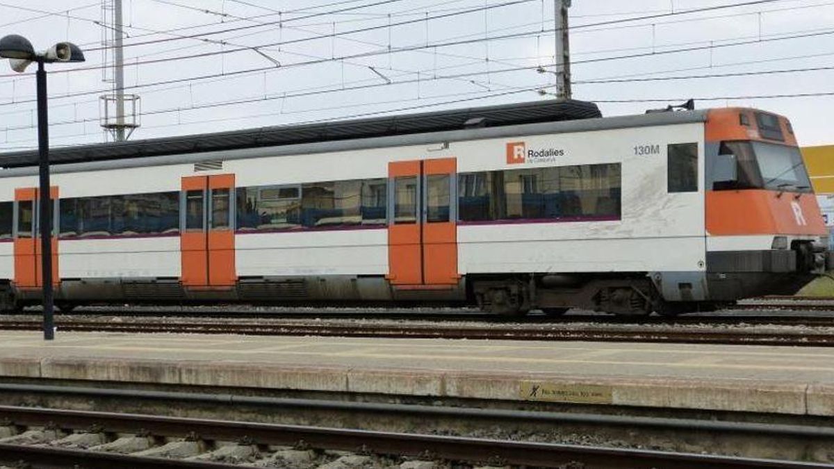 Un tren de Rodalies