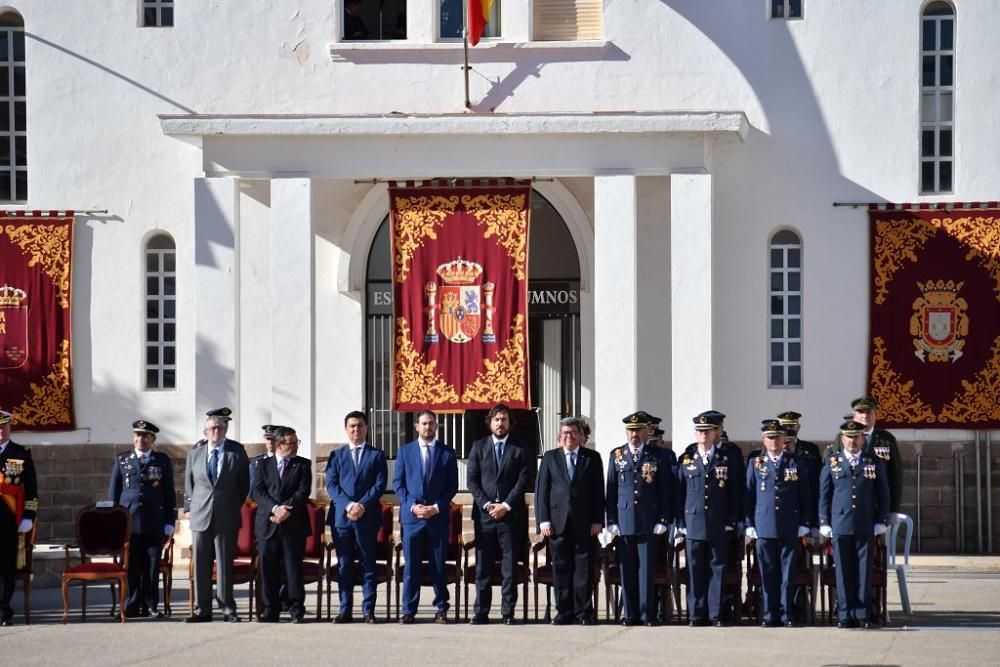 Acto de jura de bandera en la Academia General del Aire