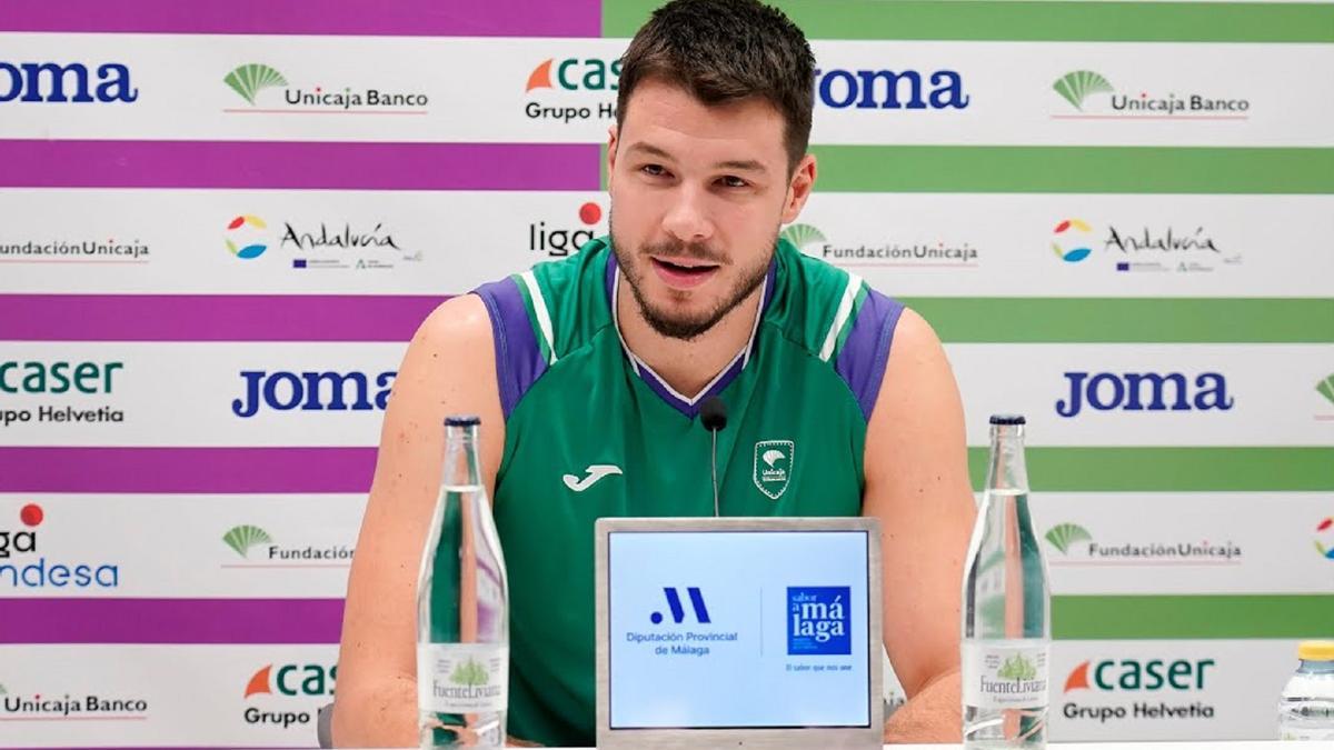 Jonathan Barreiro, en rueda de prensa.