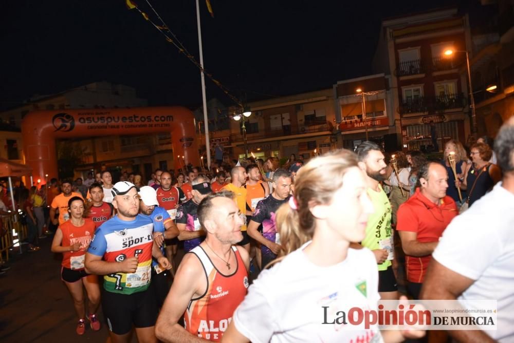 Carrera popular nocturna en Alquerías.