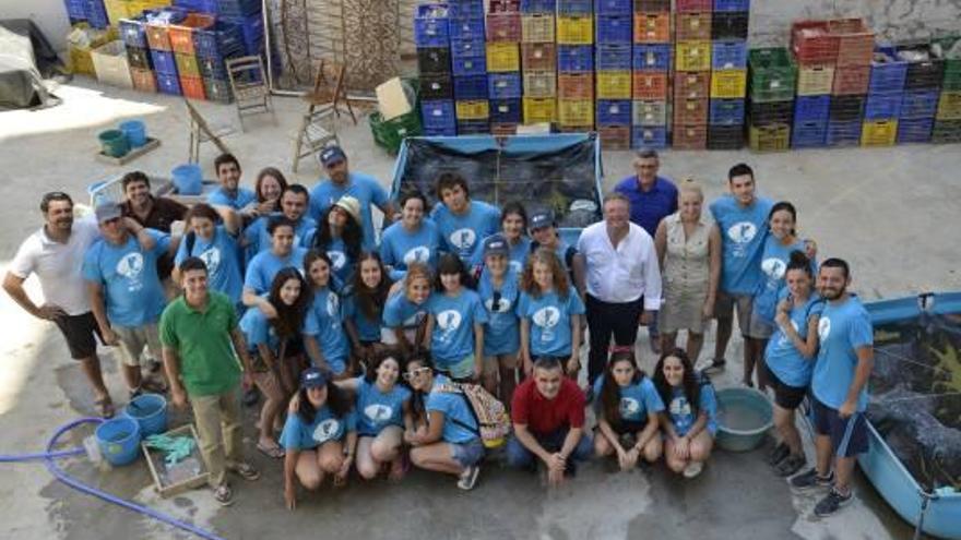 Convivencia Los voluntarios visitaron la ciudad y centros sociales