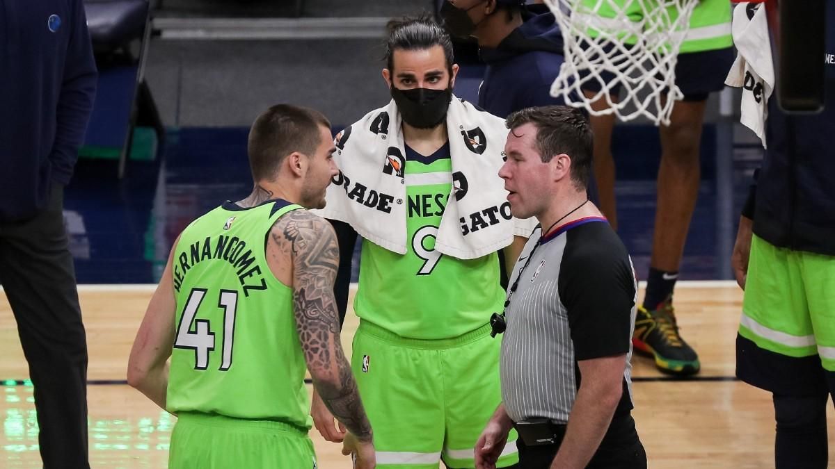 Ricky Rubio and Juancho Hernangómez were colleagues in the Timberwolves
