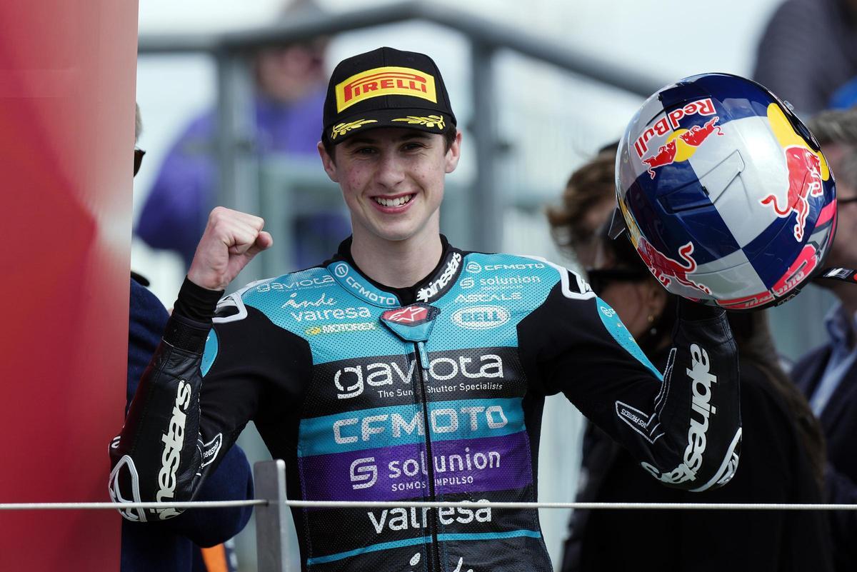 Máximo Quiles es una de las grandes promesas del motociclismo español