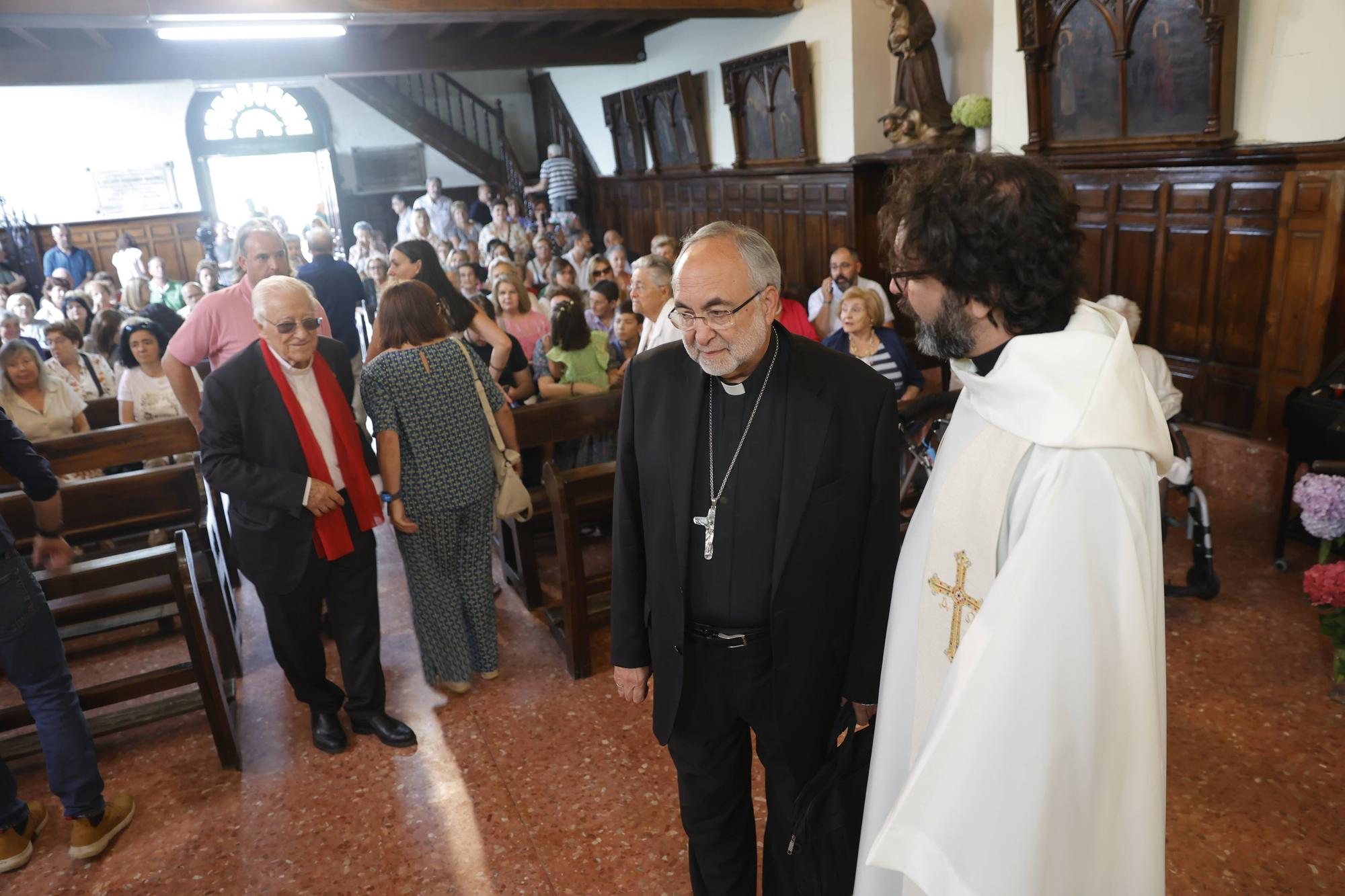 El Padre Ángel, profeta en su tierra en el 100º aniversario de la iglesia de La Rebollada