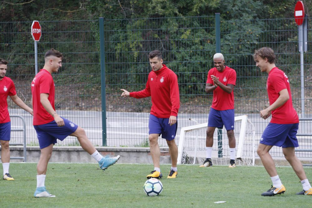 Entrenament del Girona FC