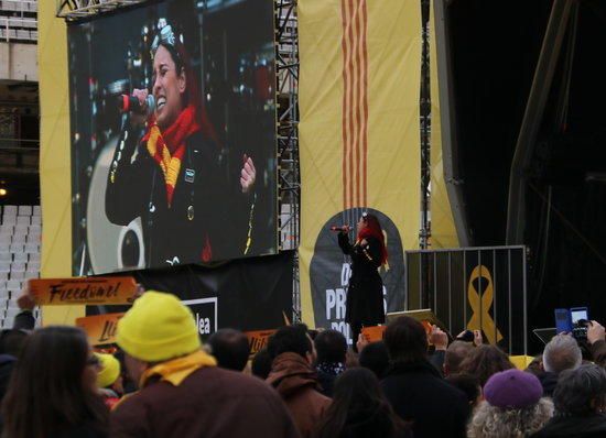 ''Concert per la llibertat dels presos polítics'' a l''Estadi Olímpic de Barcelona