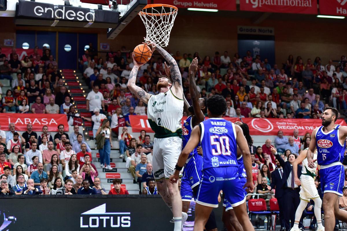 UCAM Murcia-Unicaja, en imágenes