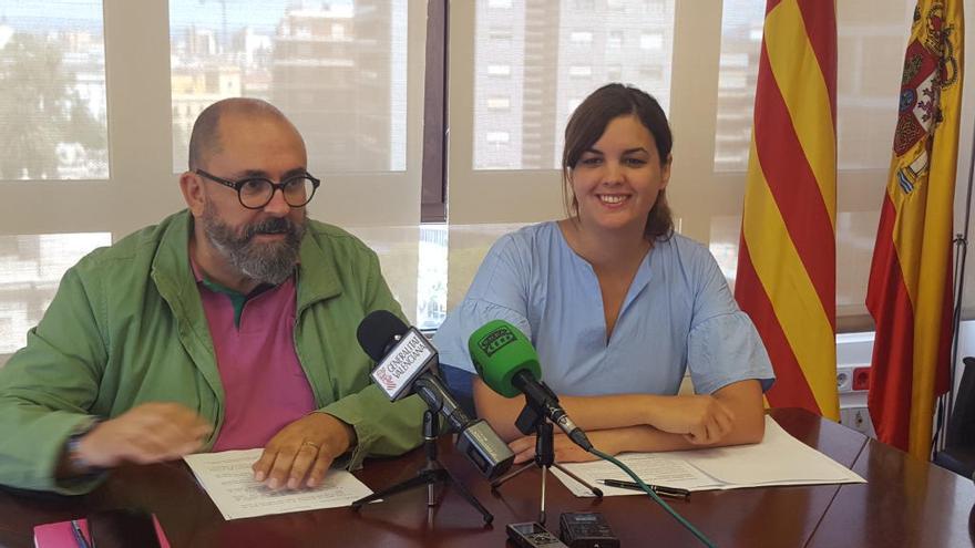 Enric Nomdedéu y Sandra Gómez.