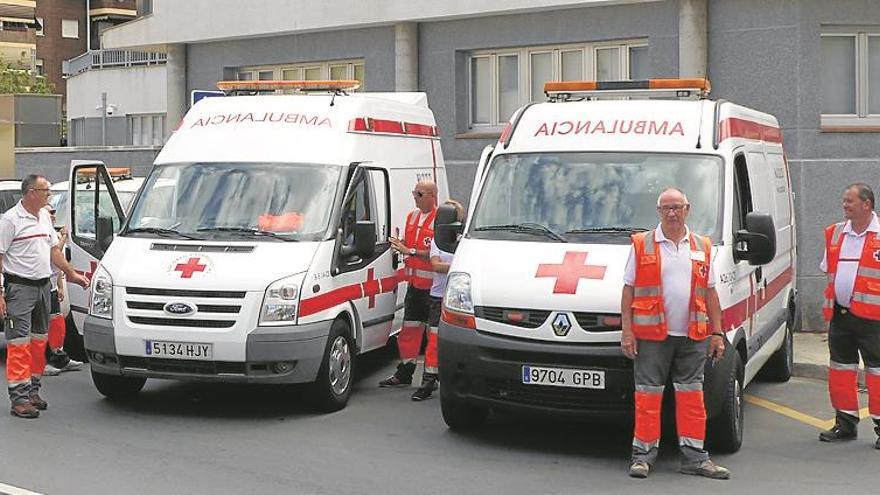 LA ATENCIÓN SANITARIa, A CARGO DE CRUZ ROJA