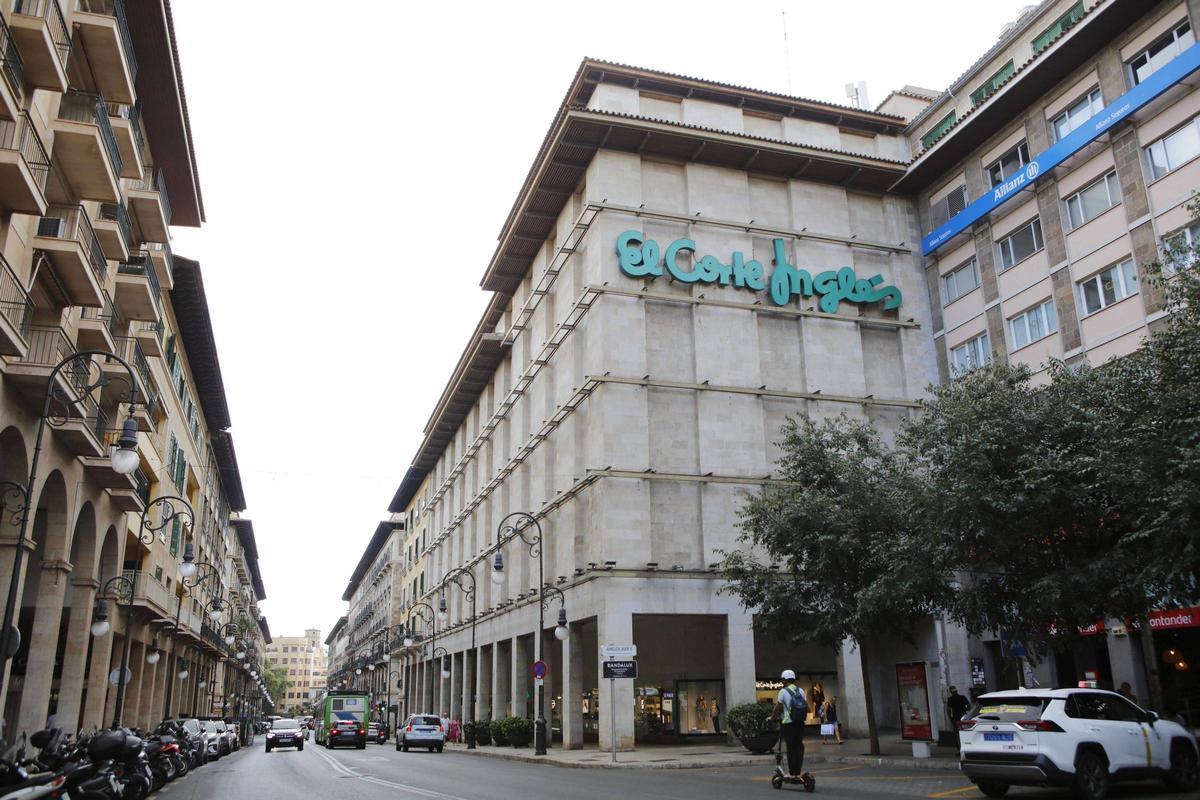 Der kleinere Corte Inglés.