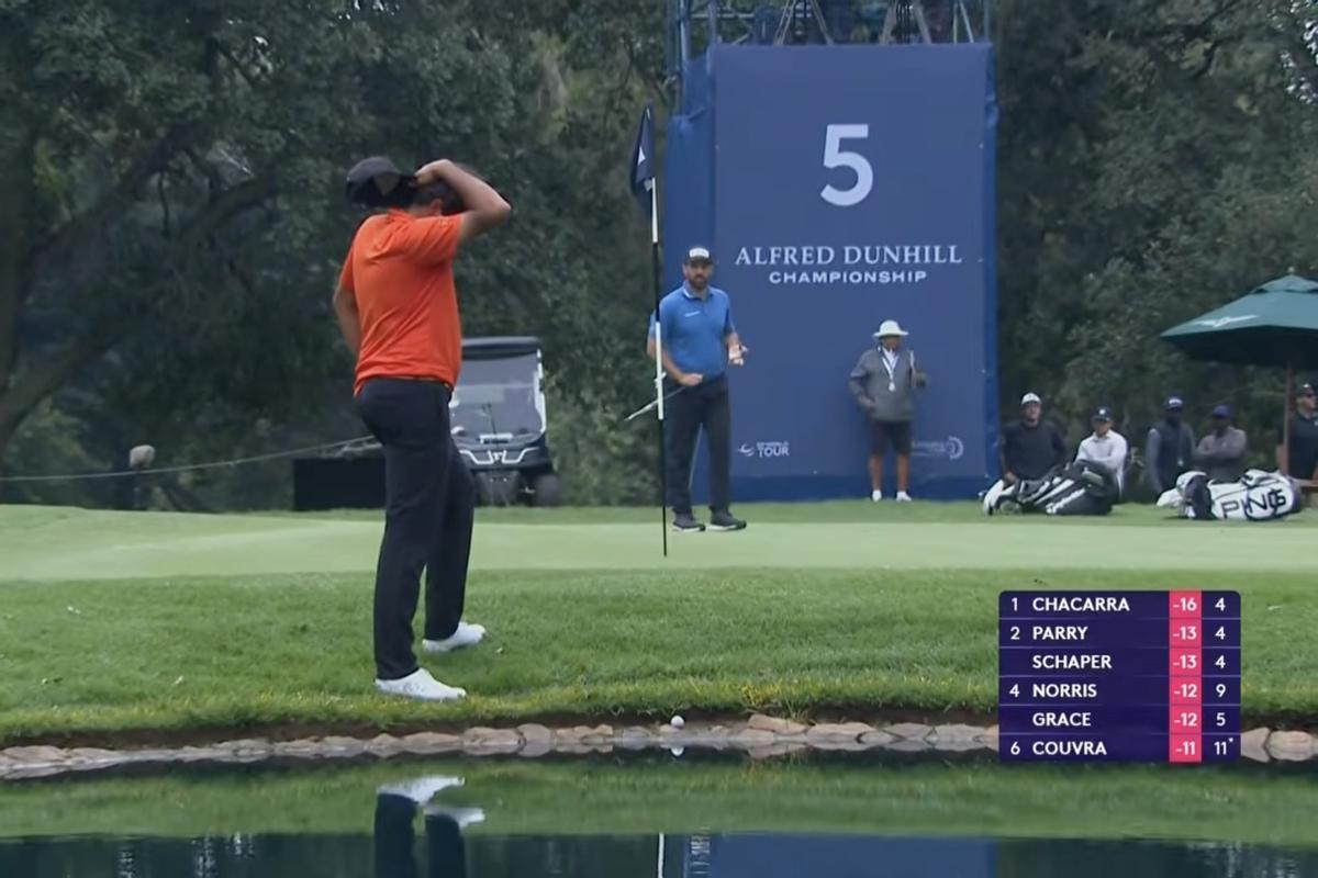 Chacarra se metió en algunos problemas en la vuelta final y no pudo lograr el título que tuvo muy cerca