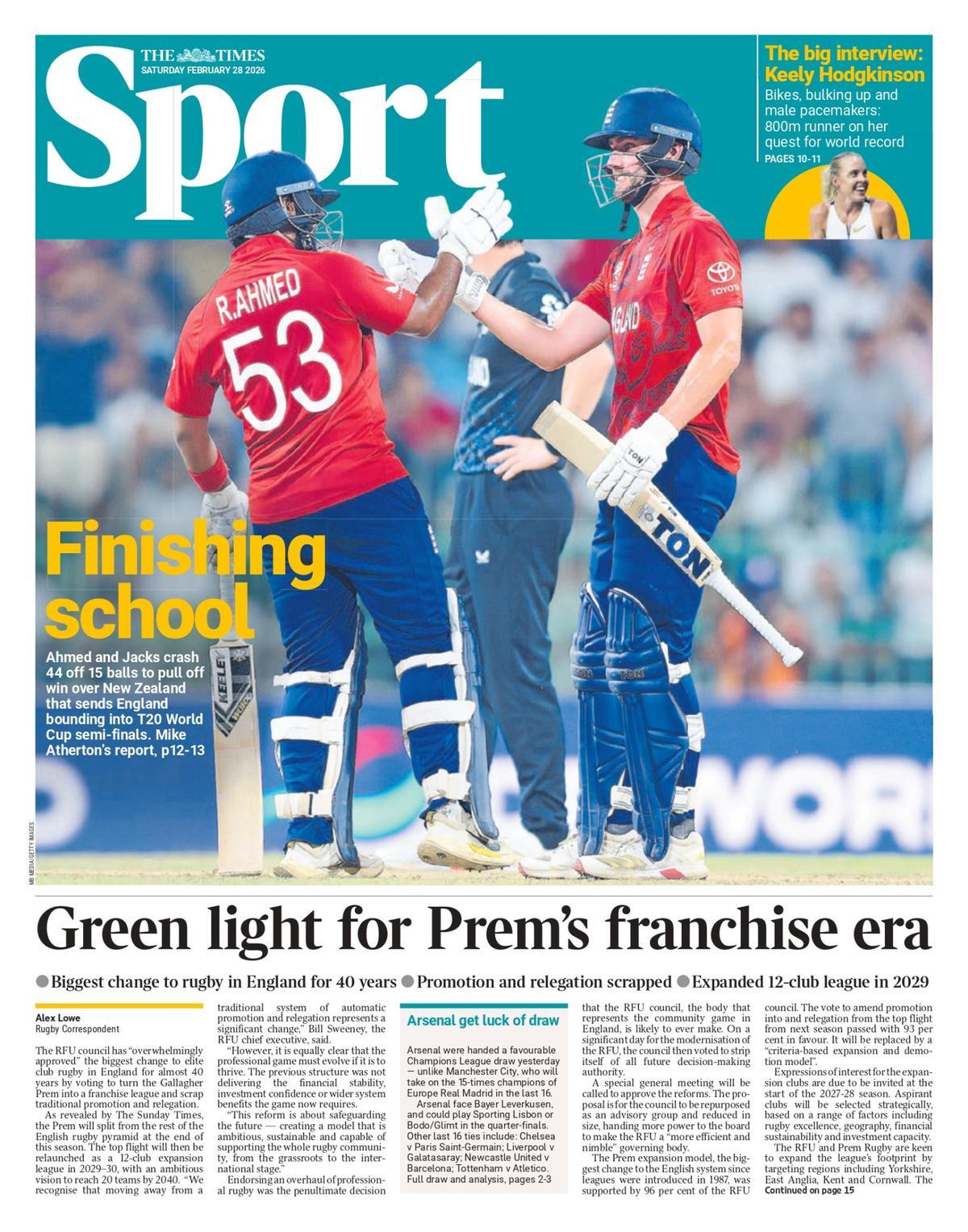 Estas son las portadas de la prensa deportiva de hoy Estas son las portadas de la prensa deportiva de hoy