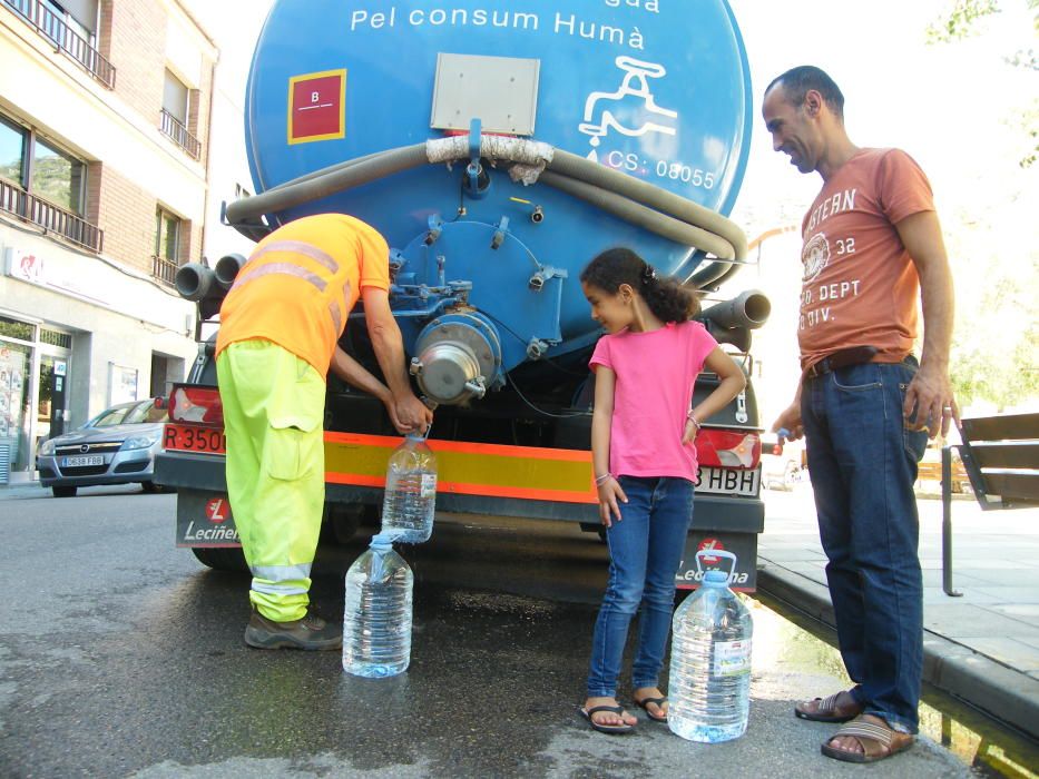 L'aigua de Monistrol està contaminada.