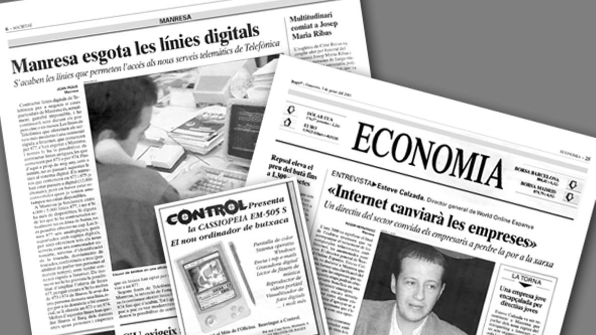 Pàgines de la primera setmana de gener del 2001