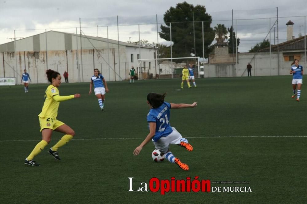 Alhama Granbibio CF-Villareal CF Femenino desde el Complejo Deportivo de Alhama