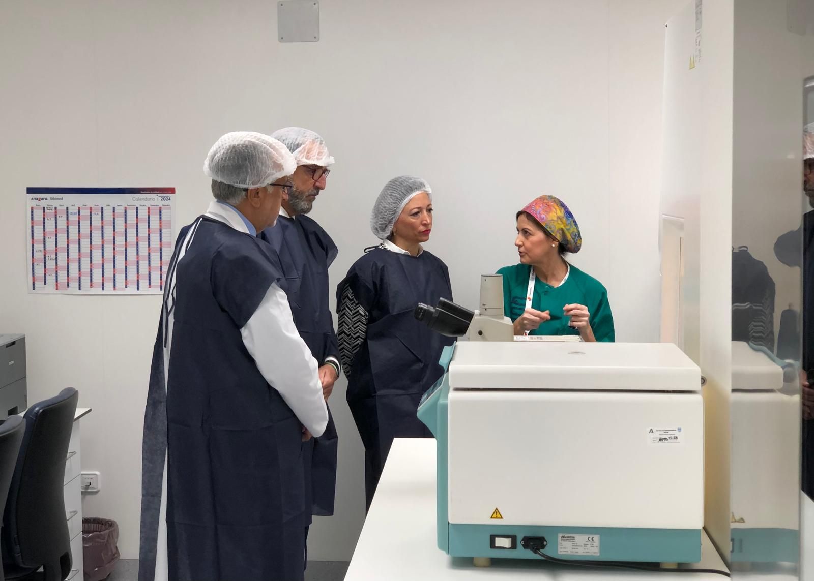 Renovación del laboratorio de reproducción asistida del Hospital Materno de Málaga.