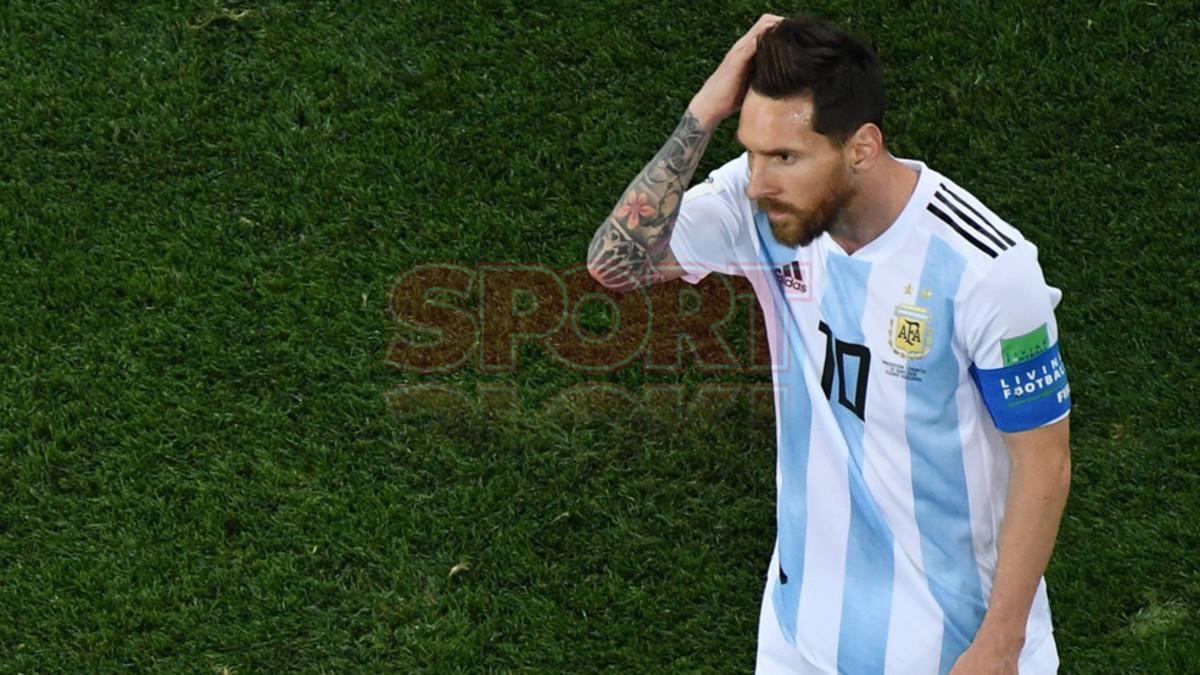 Las imágenes de Messi contra Croacia