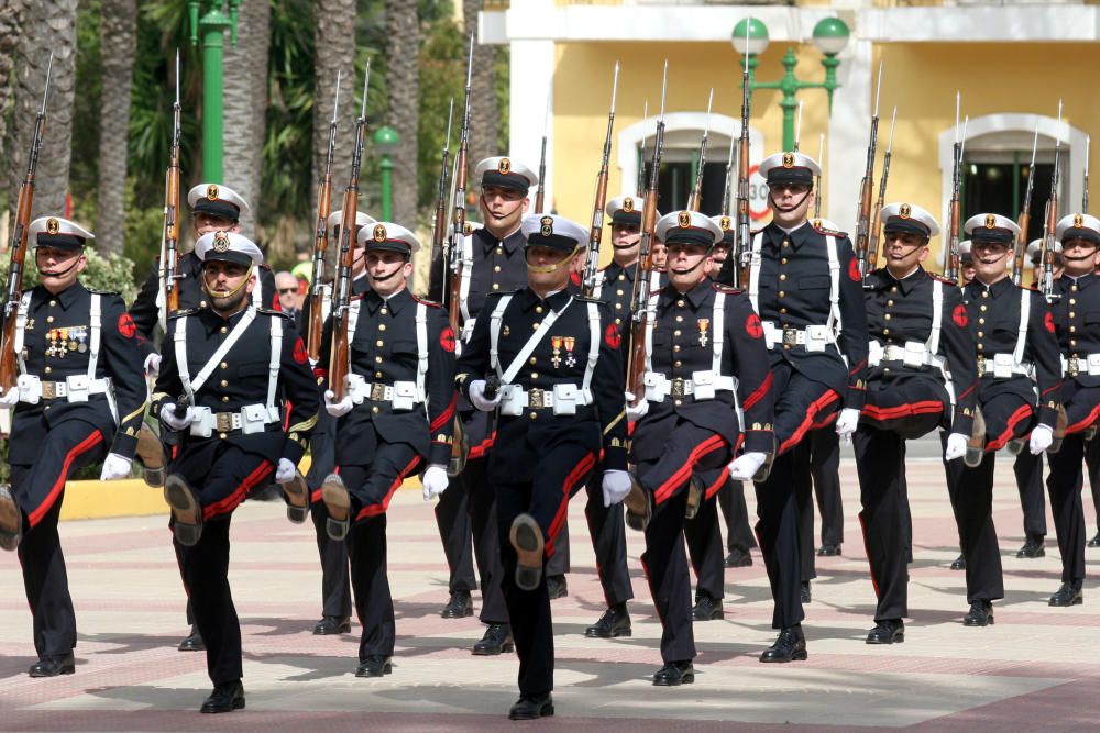 La Infantería de Marina  da apoyo de seguridad  en los desembarcos