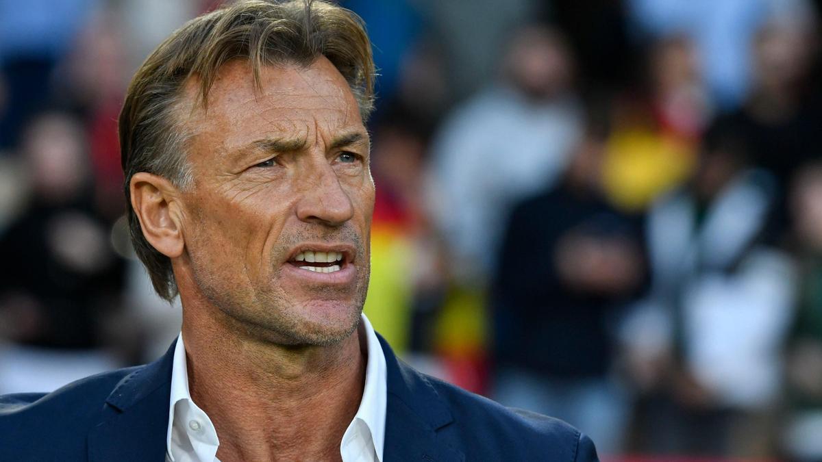 Hervé Renard, en la final entre España y Francia de la Nations League femenina