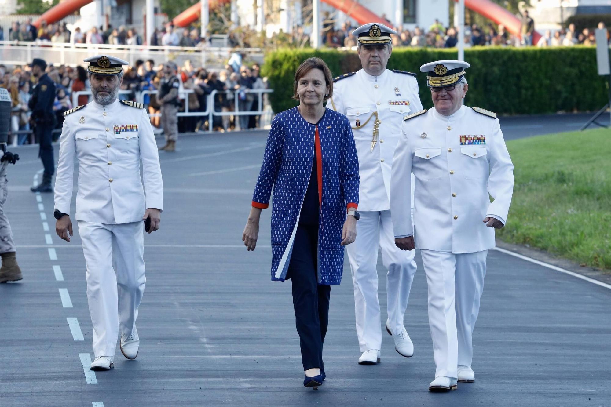 En imágenes | Exhibición militar en Las Mestas (Gijón)