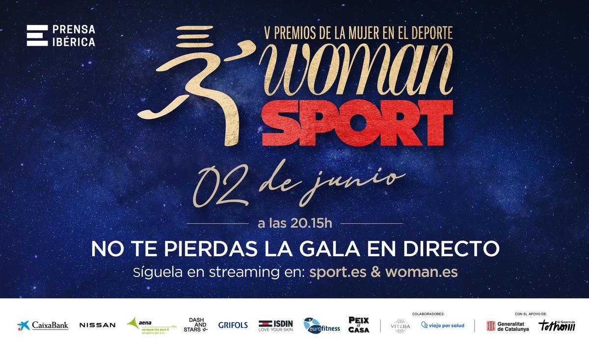 Sigue en directo la V Gala Woman SPORT