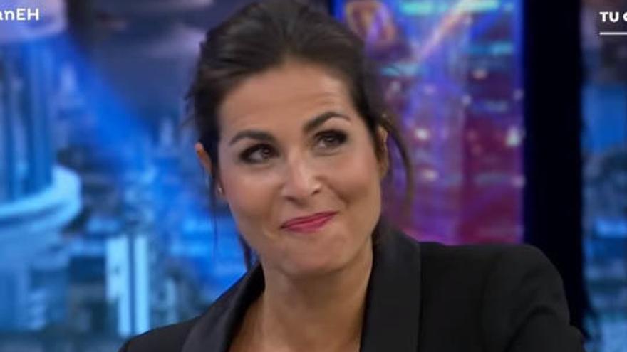 Nuria Roca en una visita a &#039;El Hormiguero&#039;.