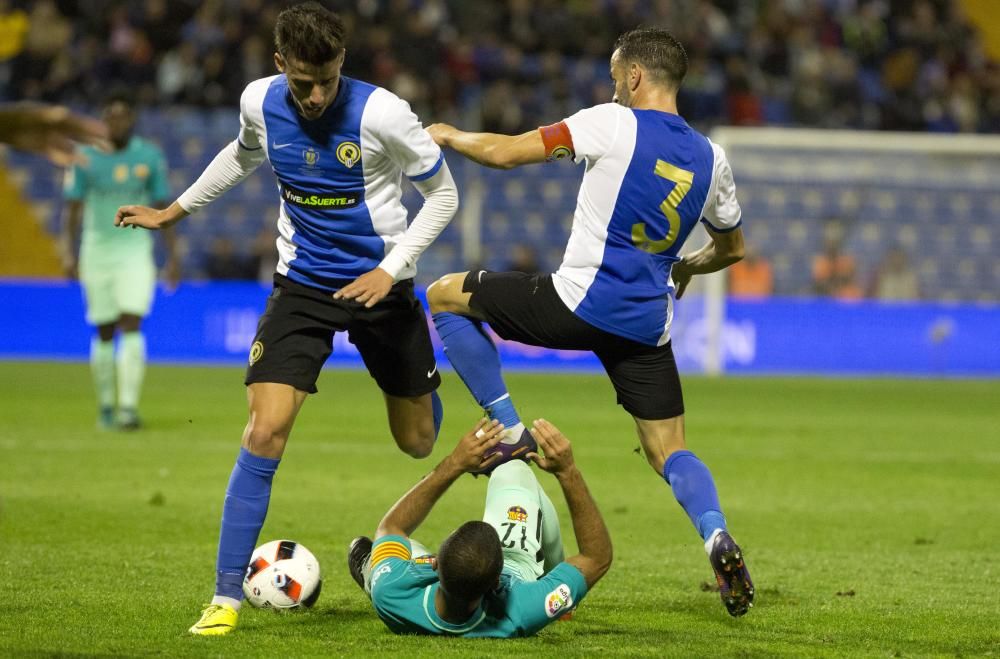 El Hércules llega vivo al Camp Nou