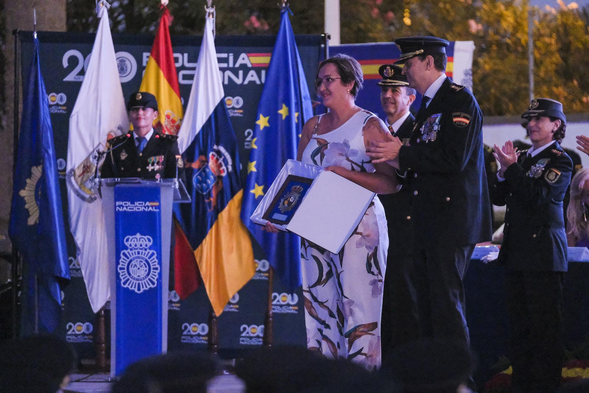 27-09-2024 SAN BARTOLOMÉ DE MASPALOMAS. Acto por el Día de la Policía Nacional, junto al Faro de Maspalomas  | 27/09/2024 | Fotógrafo: Andrés Cruz