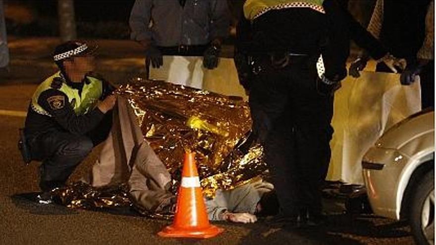 Un ciclista francés  de 22 años muere arrollado en la Ronda Norte de Valencia