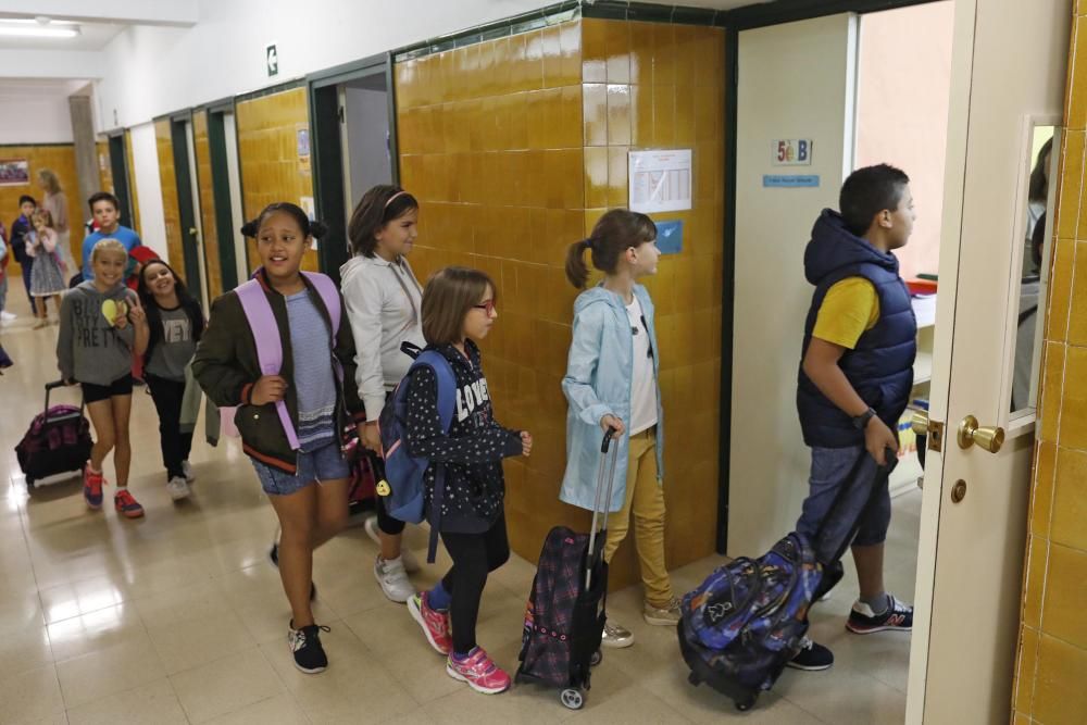 Primer dia de classe al Cassià Costal de Girona