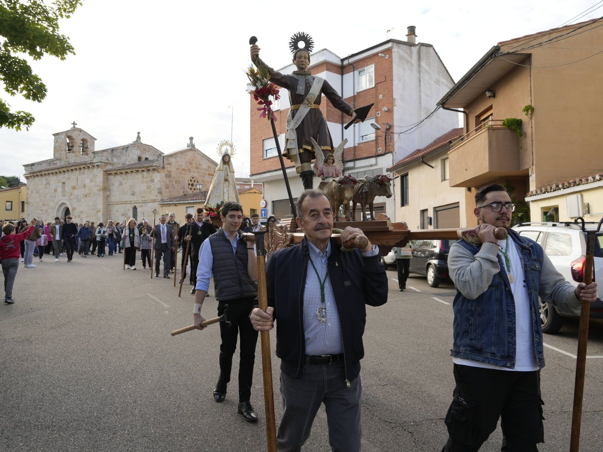 Las mejores imágenes de la procesión de San Isidro en Zamora