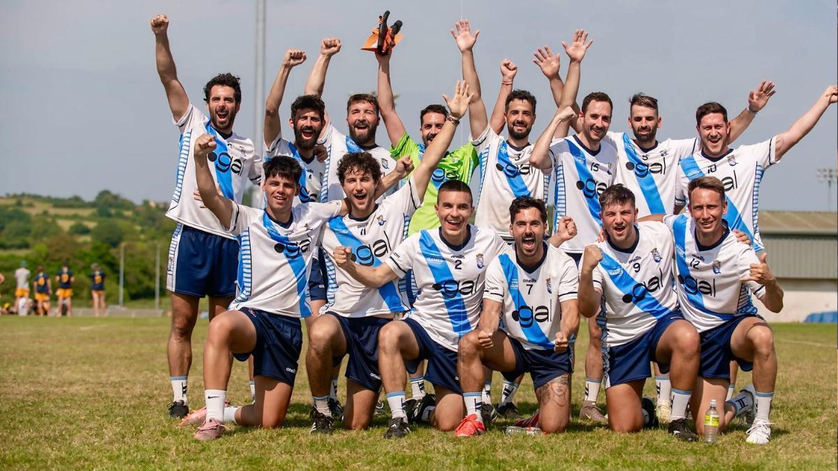 El equipo masculino A de la selección gallega de fútbol gaélico