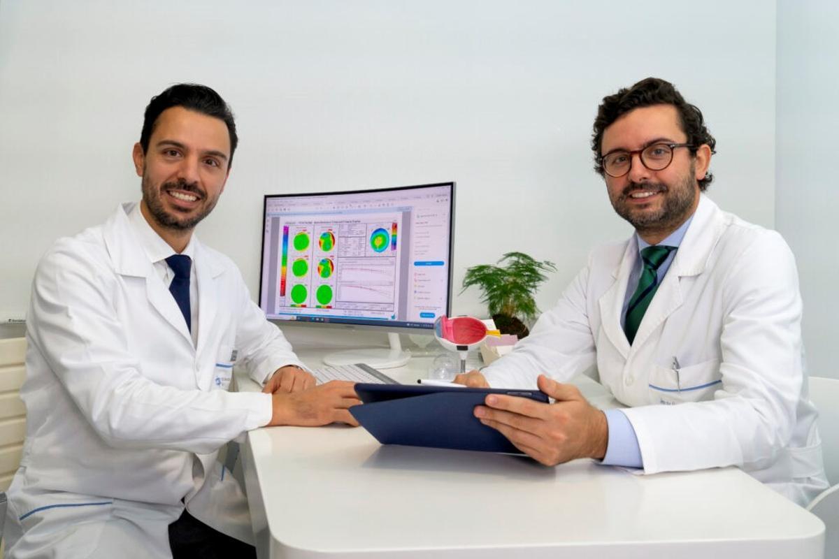 Los doctores Villoria.